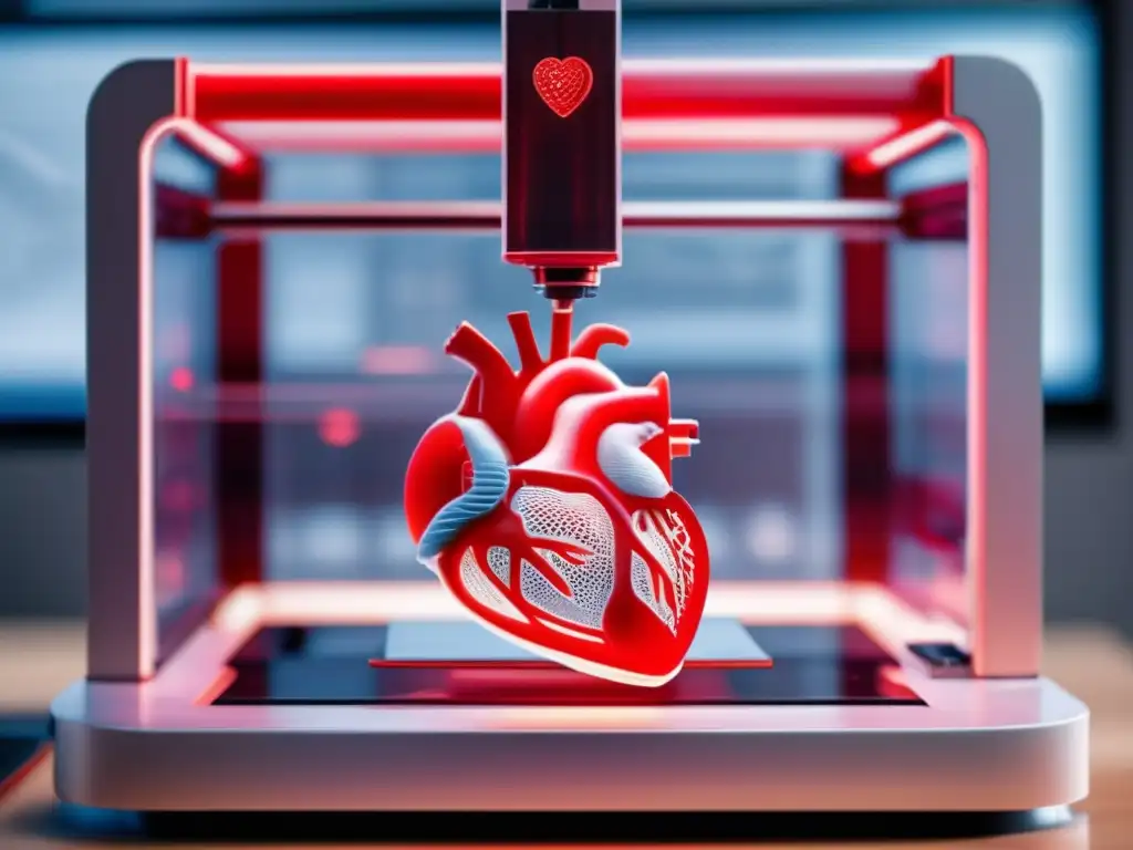 Impresión 3D de corazón humano, desafío ético y tecnológico (110 caracteres)