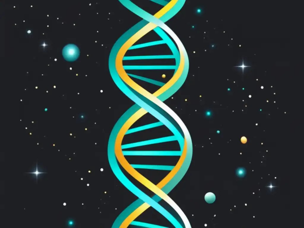 Representación minimalista y abstracta de ingeniería genética para colonización espacial