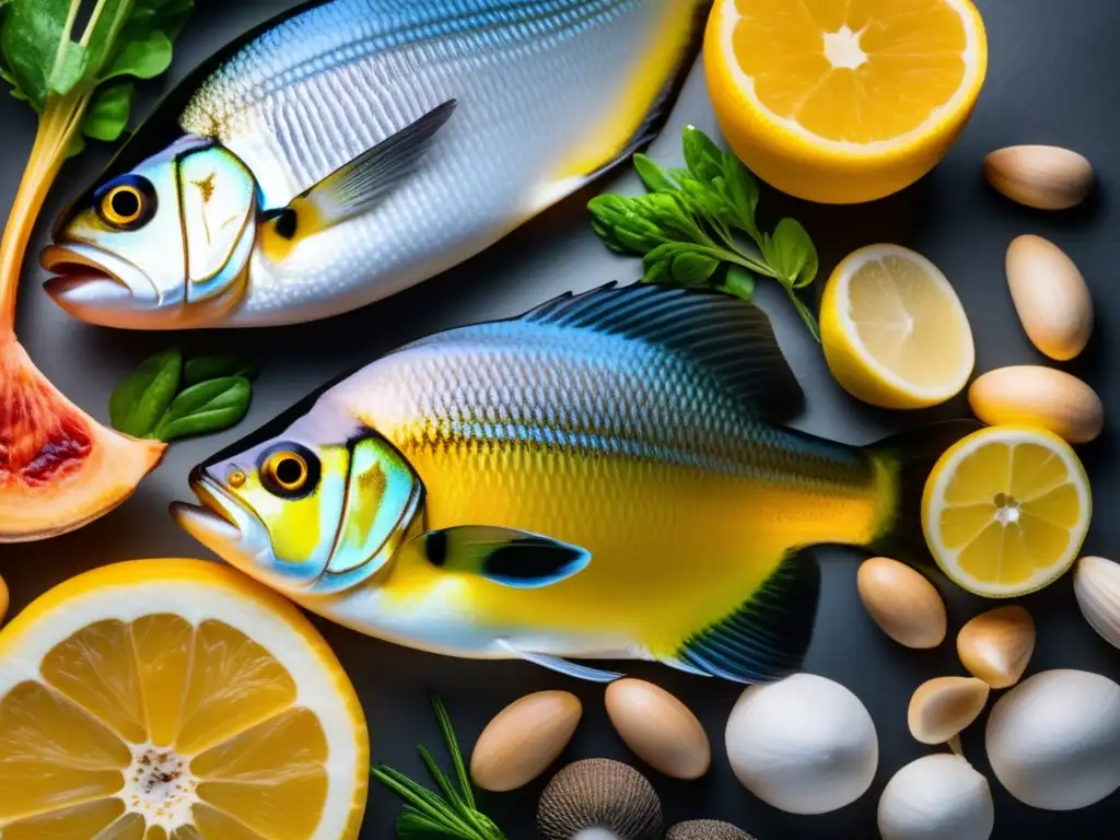 Importancia de la salinidad en el océano: imagen fascinante de salinidad marina en tonos azules, representando la cadena alimentaria marina