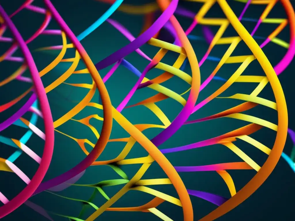 Importancia investigación científica animal: ADN animal en patrones coloridos, elegancia y curiosidad