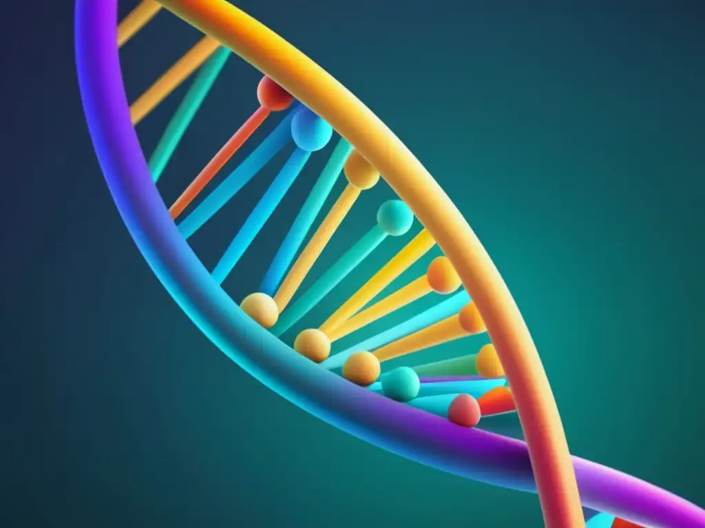 Diferencias entre farmacogenómica y farmacogenética: imagen abstracta de ADN interconectado, representando aspectos y variaciones genéticas en respuesta a medicamentos