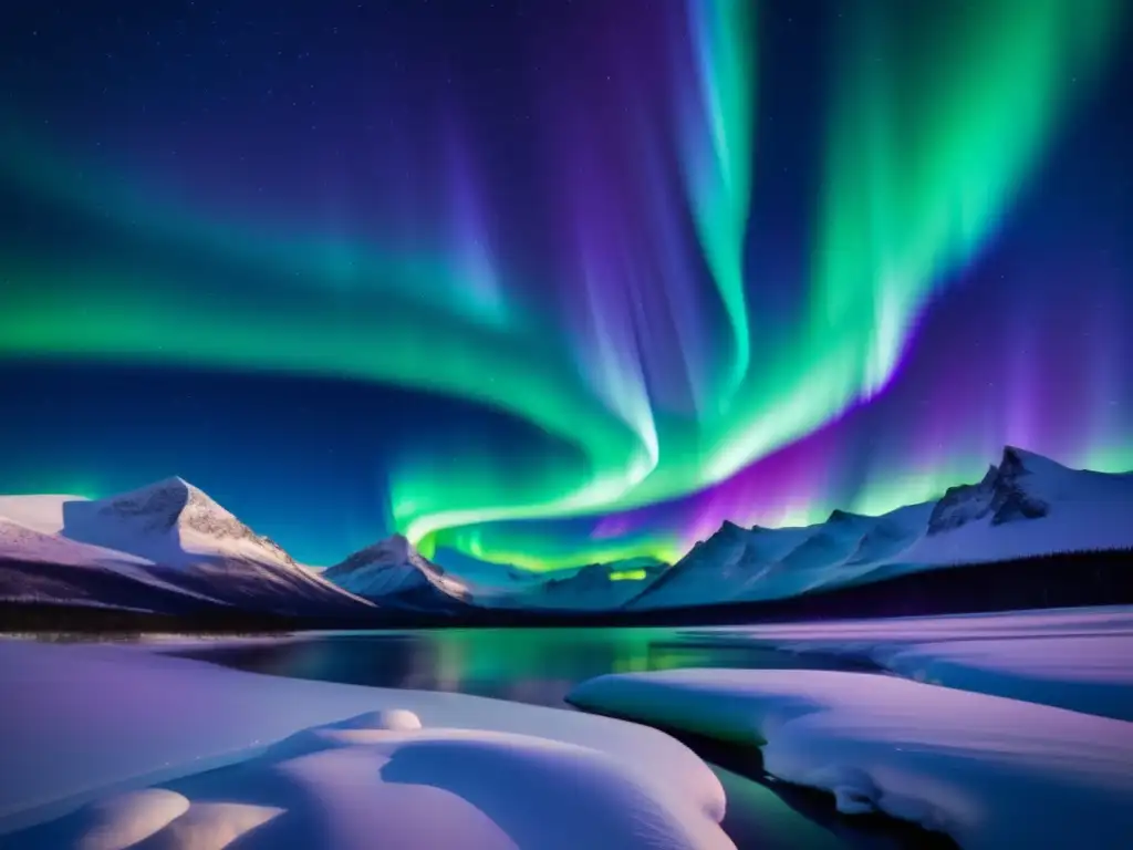 Espectacular aurora boreal: Importancia del plasma en auroras boreales