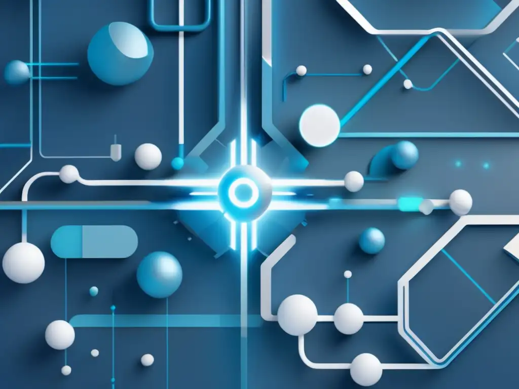 Innovación biomédica en salud Innovaciones en Biomedicina para la salud: Imagen 8k detallada que representa abstractamente la innovación biomédica en el campo de la salud