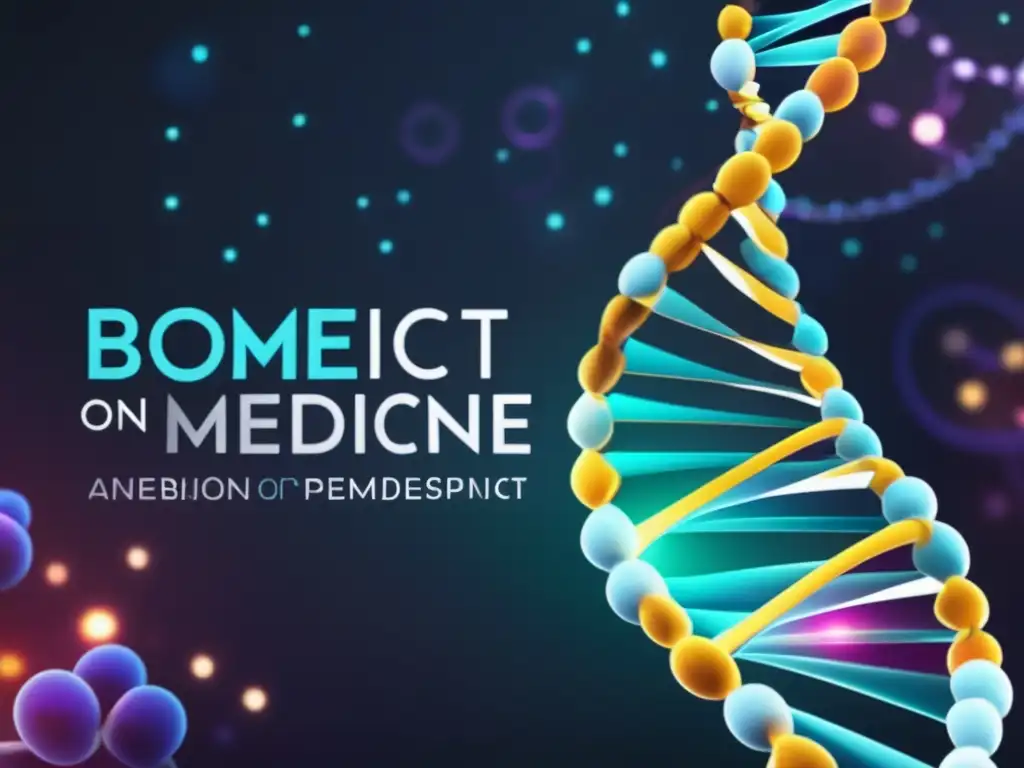 Impacto de la biomedicina en medicina forense: imagen 8k ultradetallada con ADN y símbolos de toxicología