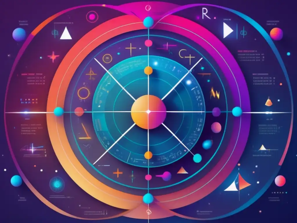 Importancia del Cálculo Diferencial en Ingeniería: Imagen abstracta representando simbología matemática en una composición sofisticada y futurista