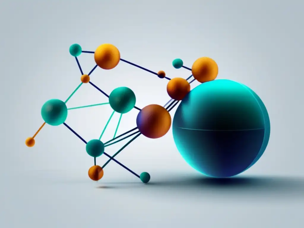 Representación abstracta de la intersección entre ciencia de datos y biomedicina