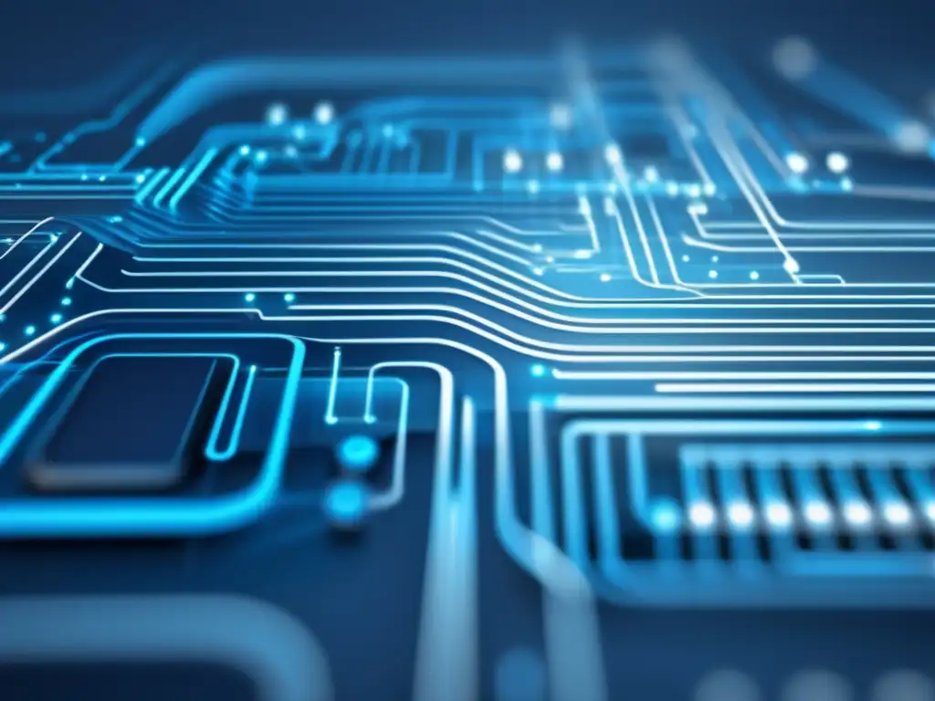 Circuito abstracto con conexión y energía: Importancia del electromagnetismo en la computación