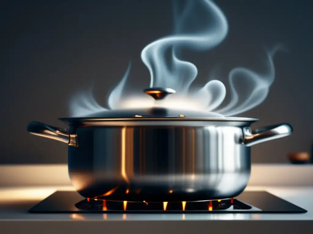 Cocción al vapor con potencia visual: Termodinámica en la cocina: alimentos cocidos