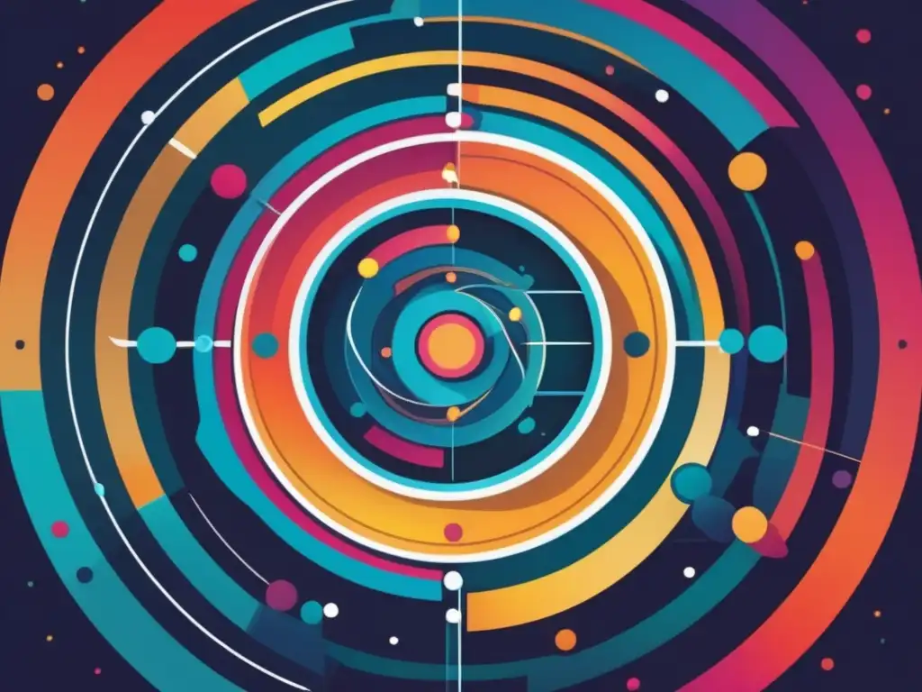 Imagen del LHC, símbolo de Electromagnetismo y física de partículas