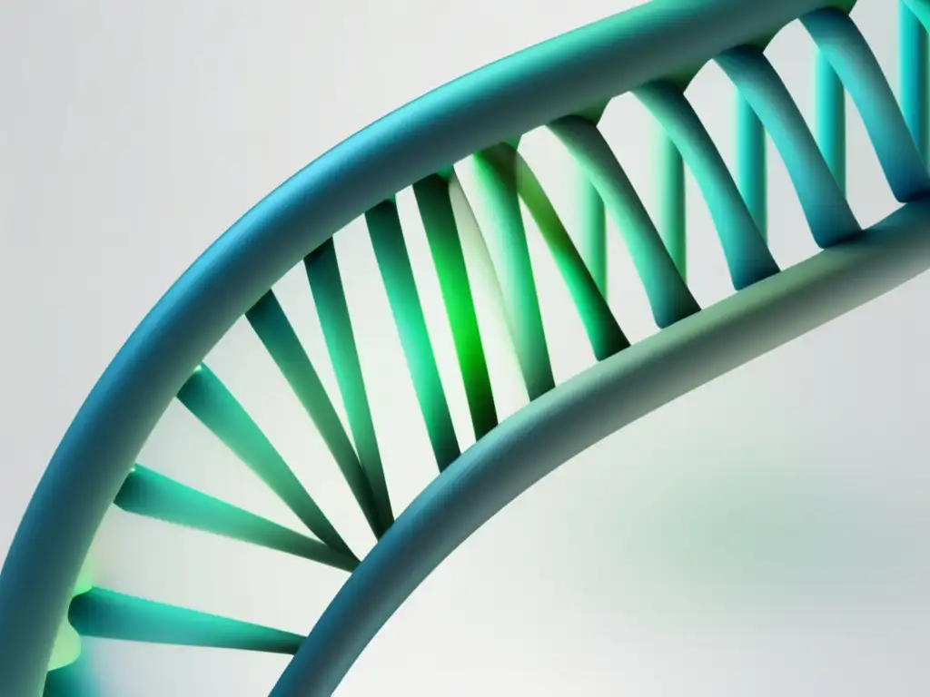 Estructura de ADN en espiral, análisis de secuencias con Bioinformática