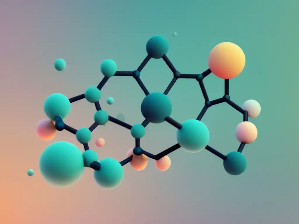 Estructura molecular de compuesto orgánico - Importancia de la Química Orgánica en Materiales