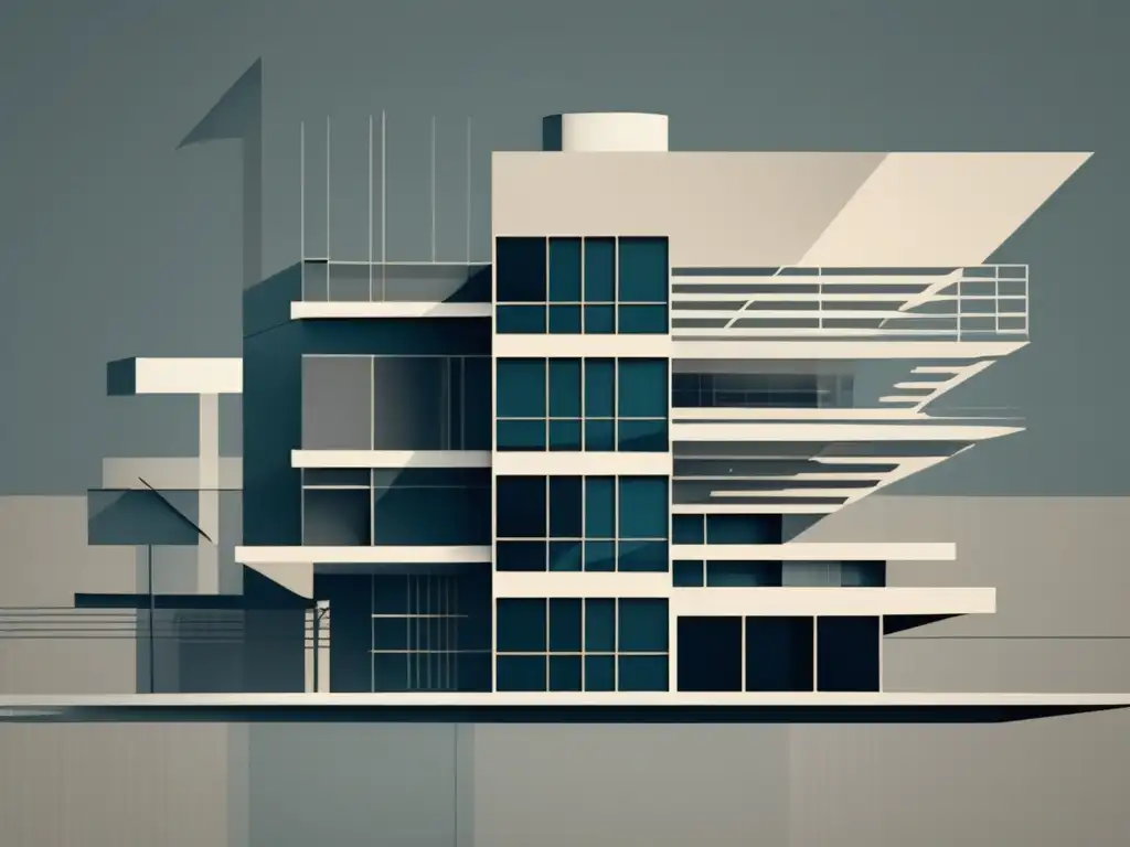 Importancia de la geomatemática en arquitectura: convergencia de formas geométricas y ecuaciones en imagen abstracta