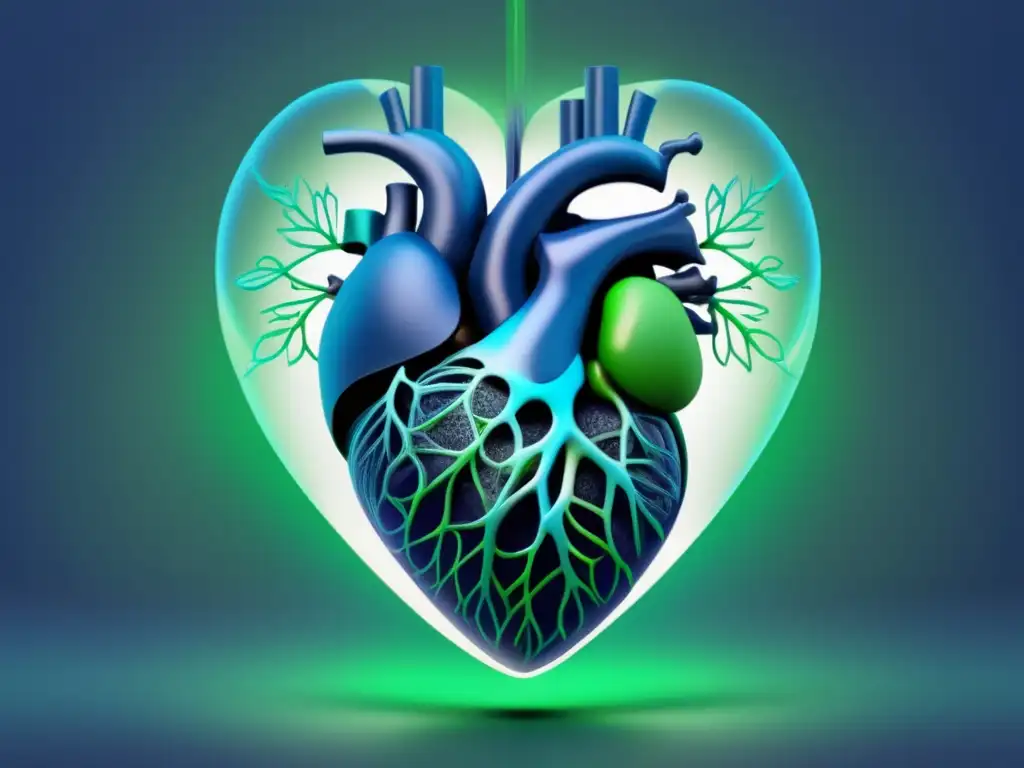 Corazón bioingenierizado: órganos personalizados en imagen de alta resolución