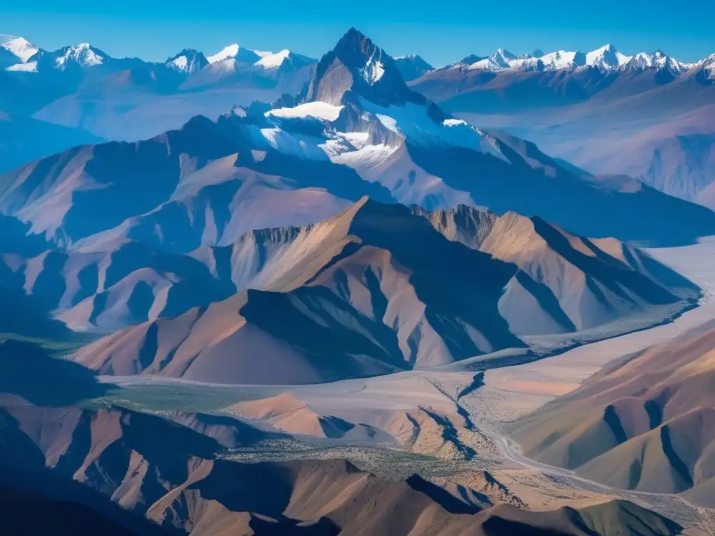 Erosión en los Andes: majestuosas montañas erosionadas