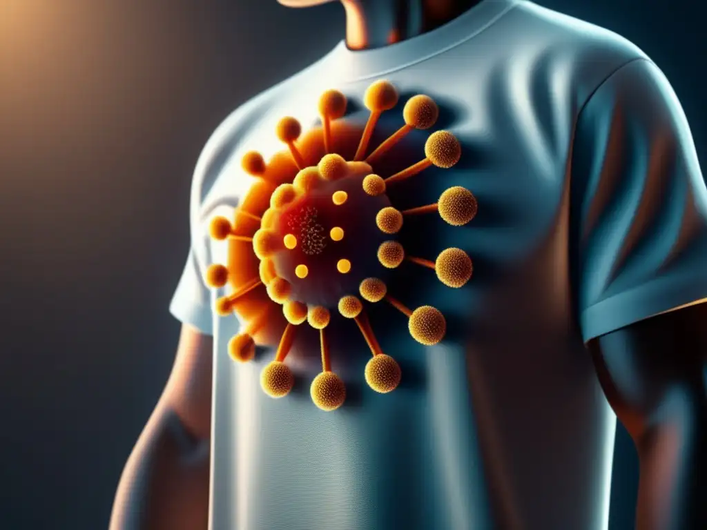 Importancia de la microbiología en el coronavirus - Imagen abstracta y minimalista sobre el artículo 