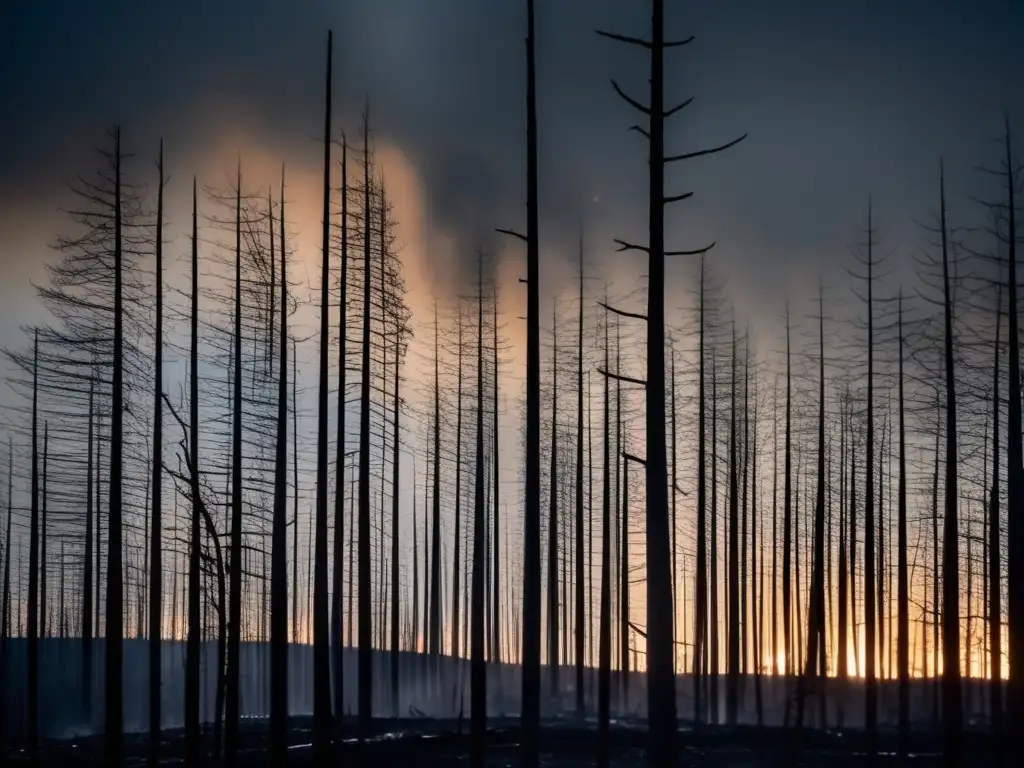 Impacto de incendios forestales en la Ecología Terrestre