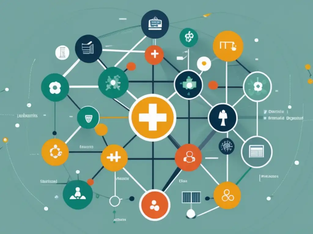 Importancia de la probabilidad en medicina: imagen abstracta que representa la complejidad de la toma de decisiones médicas