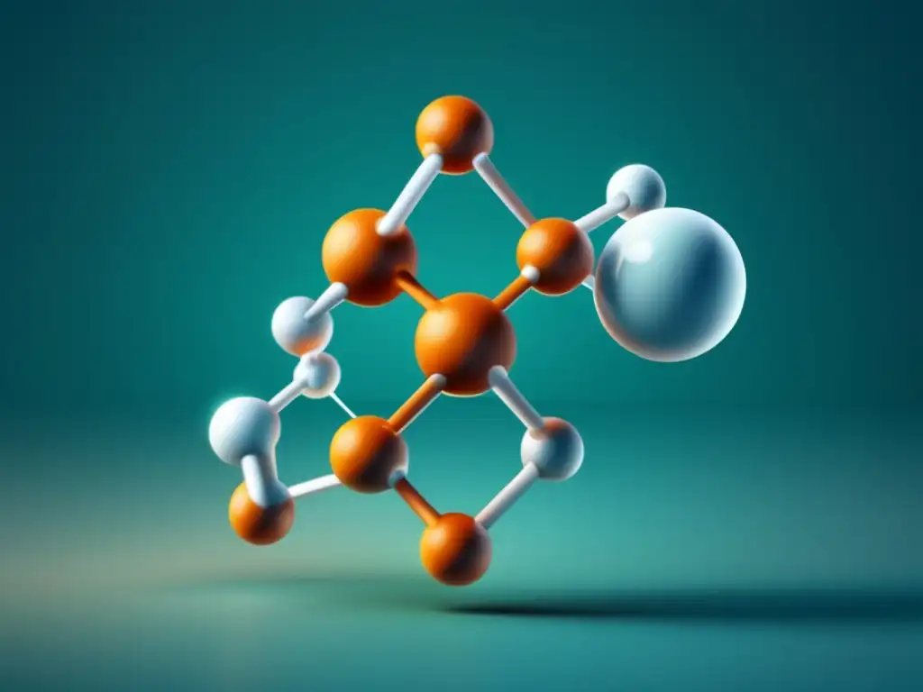 Innovación en diseño de fármacos: Estructura molecular abstracta