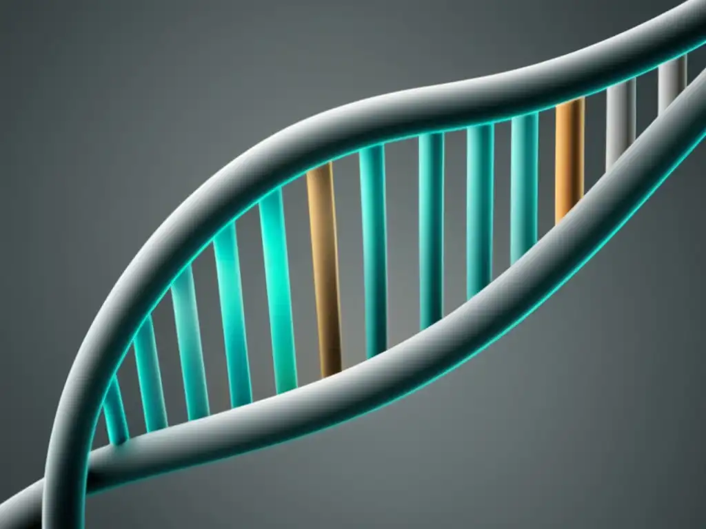 Importancia de la farmacogenética en el ADN: estructura abstracta detallada de doble hélice