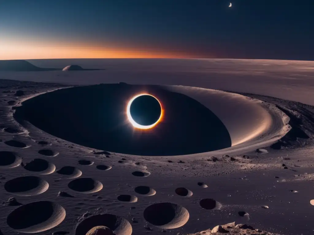 Descubriendo eclipses solares y lunares, espectacular imagen desde la luna