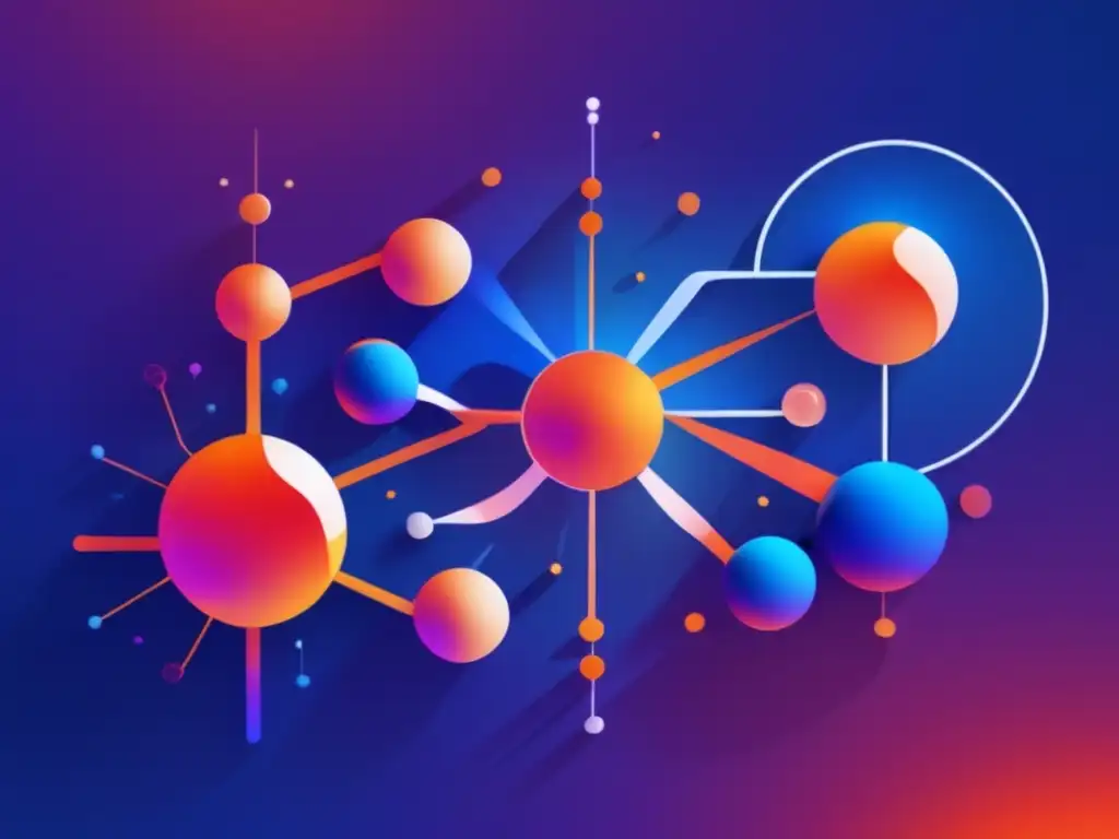 Relación electromagnetismo química exploración: fusión dinámica entre disciplinas en imagen abstracta