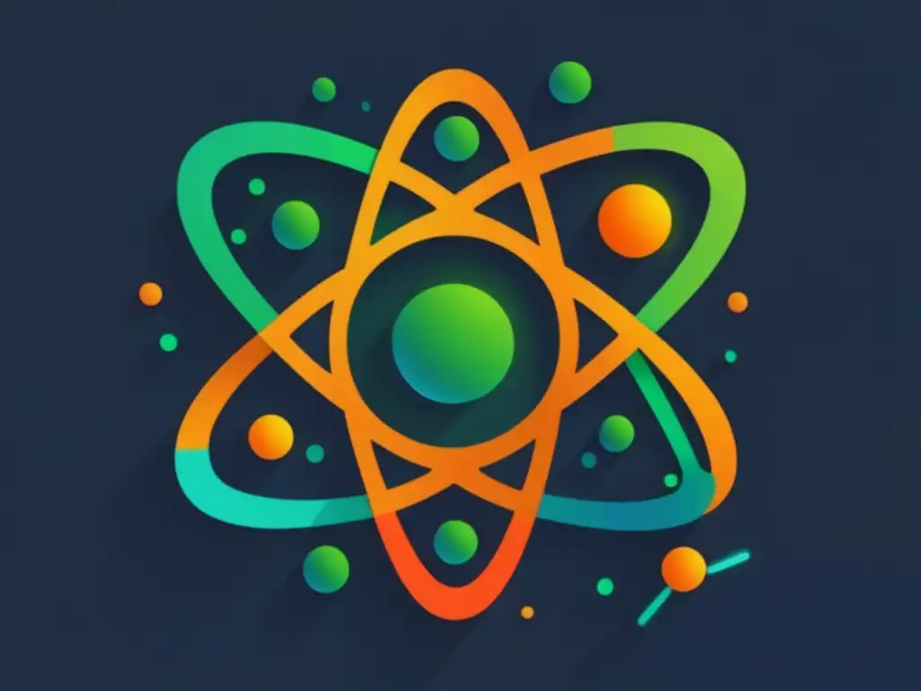 Representación abstracta de elementos radioactivos en química inorgánica