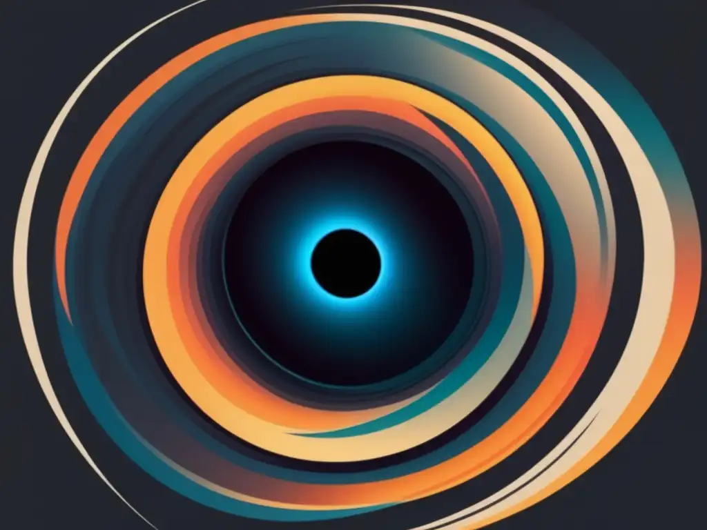 Spacetime bending around a black hole: la Teoría de la relatividad de Einstein