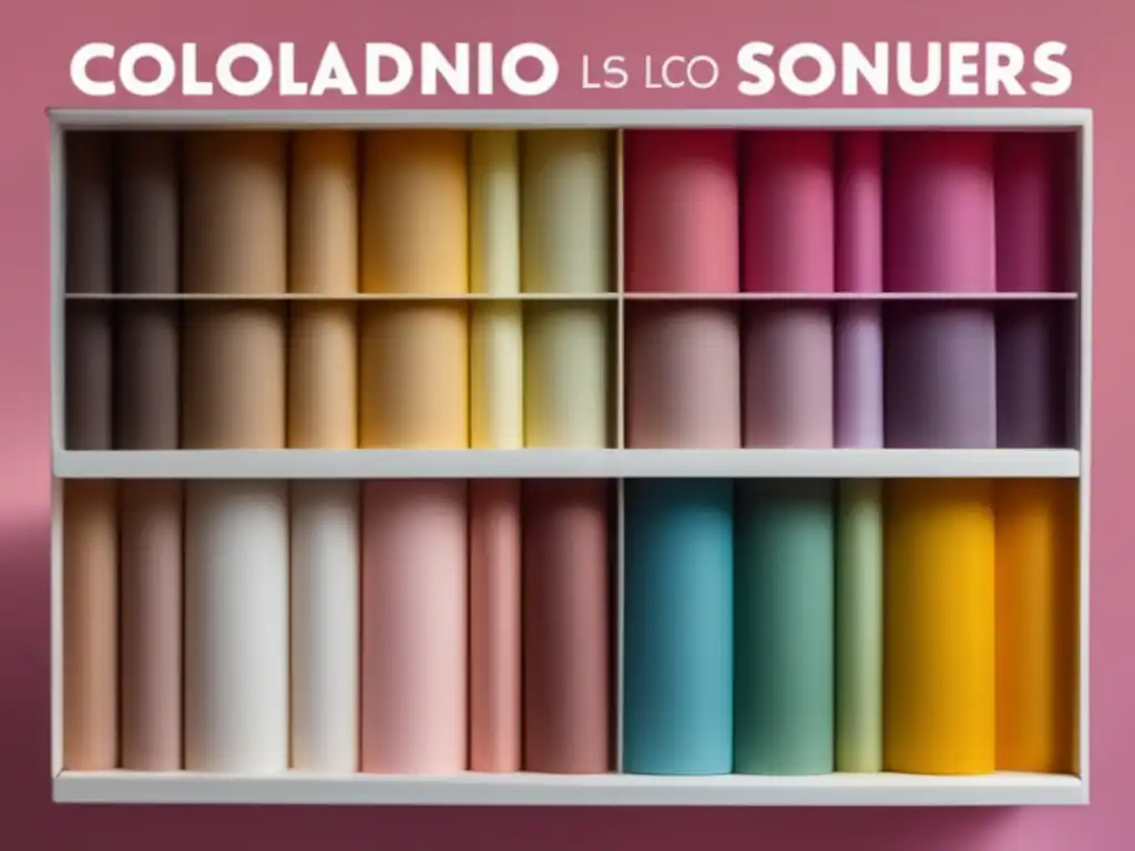 Imagen fascinante de colores del sonido en educación