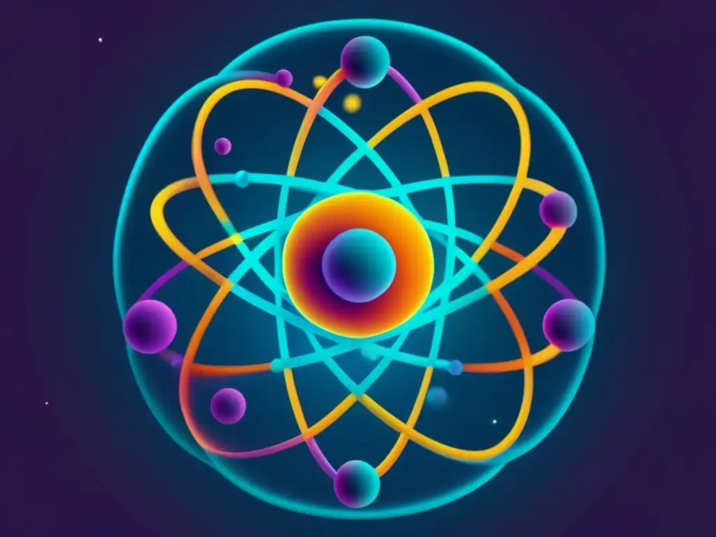 Estructura atómica de elementos radioactivos en química inorgánica