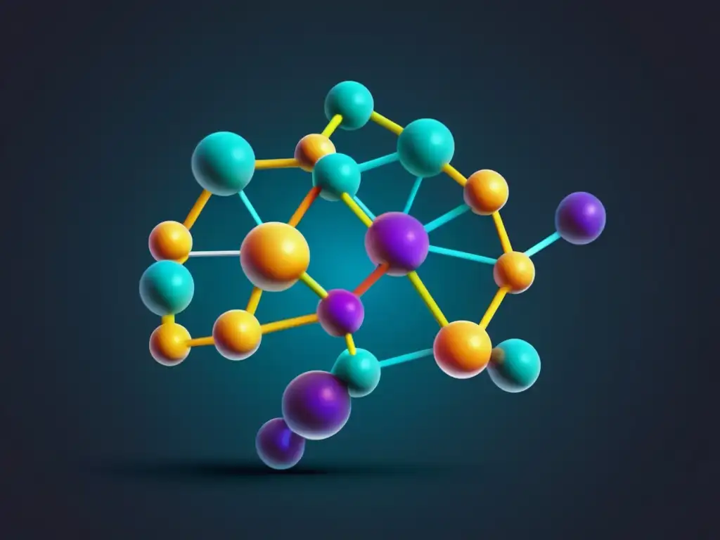 Estructura molecular colorida que destaca la importancia del diseño de fármacos