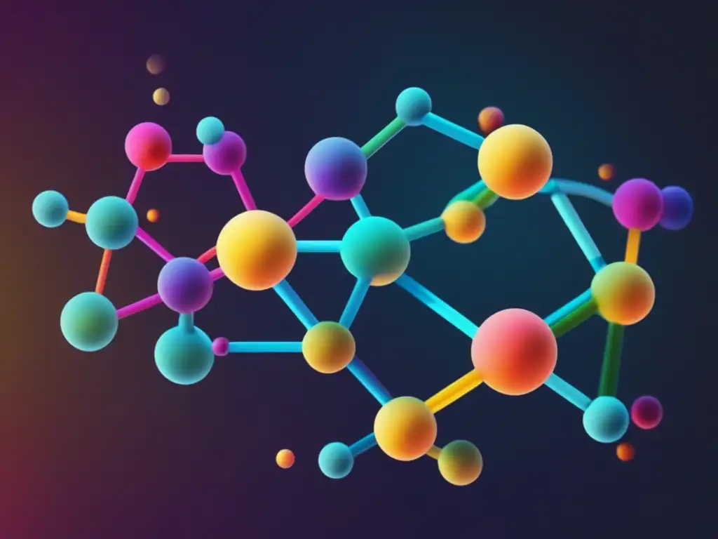 Farmacología y diseño de fármacos en una imagen abstracta y minimalista