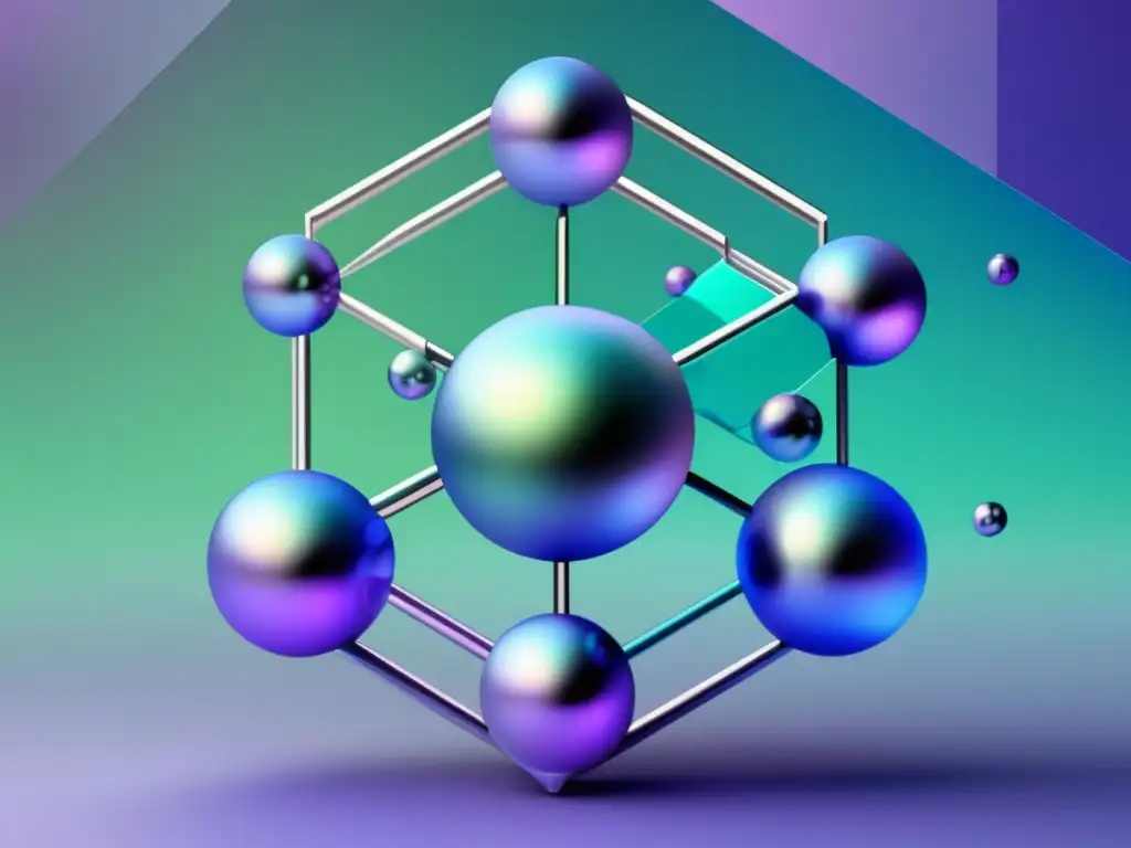 Estructuras moleculares en colores pastel que representan la importancia de la biofísica en fármacos