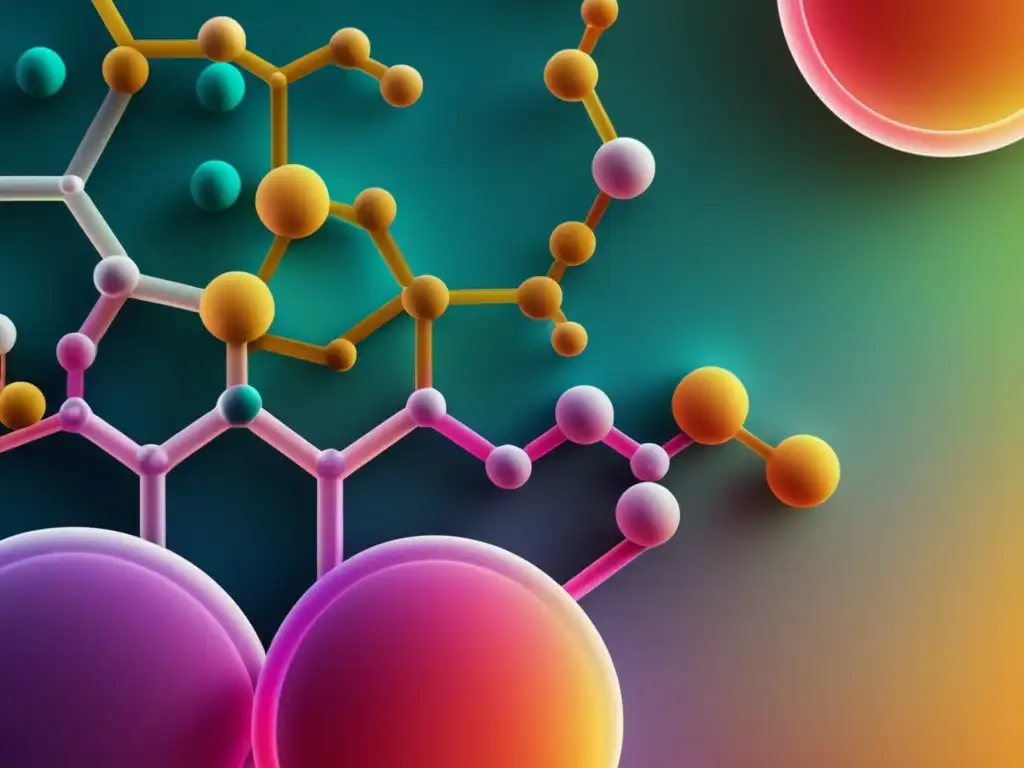 Química Orgánica en Cosméticos: Estructuras moleculares vibrantes que revelan la belleza y complejidad de los compuestos orgánicos