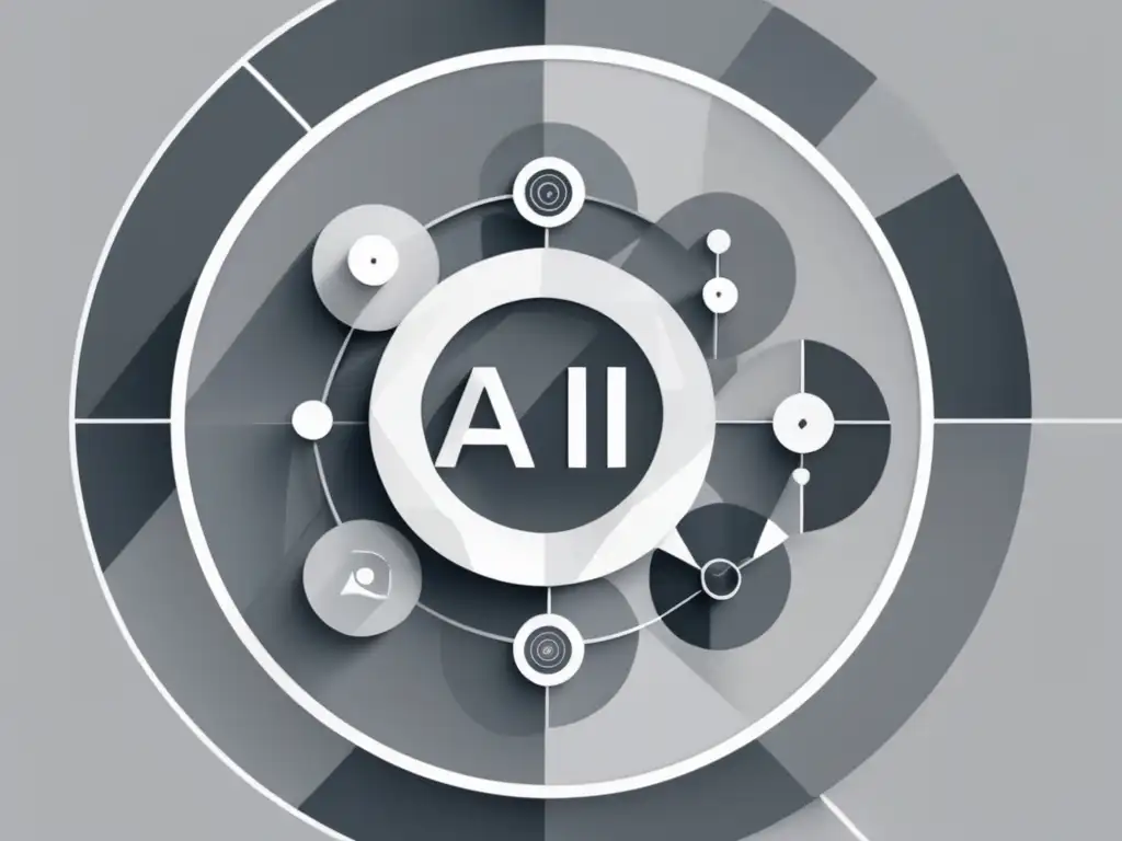 Importancia ética inteligencia artificial: imagen abstracta que representa las implicaciones éticas de la IA