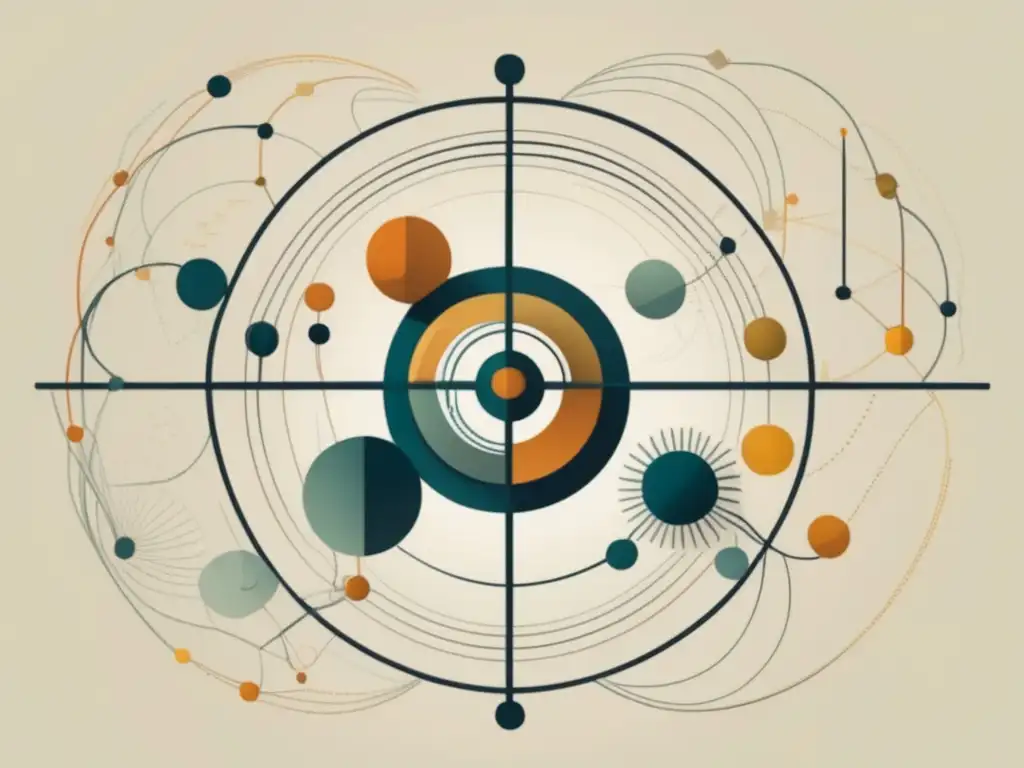 Evolución del pensamiento científico en Cosmogonía: imagen abstracta que representa la progresión de ideas a lo largo de los siglos