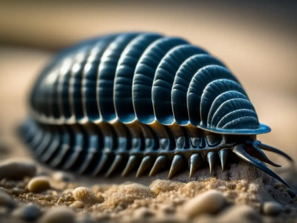 Fascinante trilobita fosilizado - Introducción a la paleontología educativa