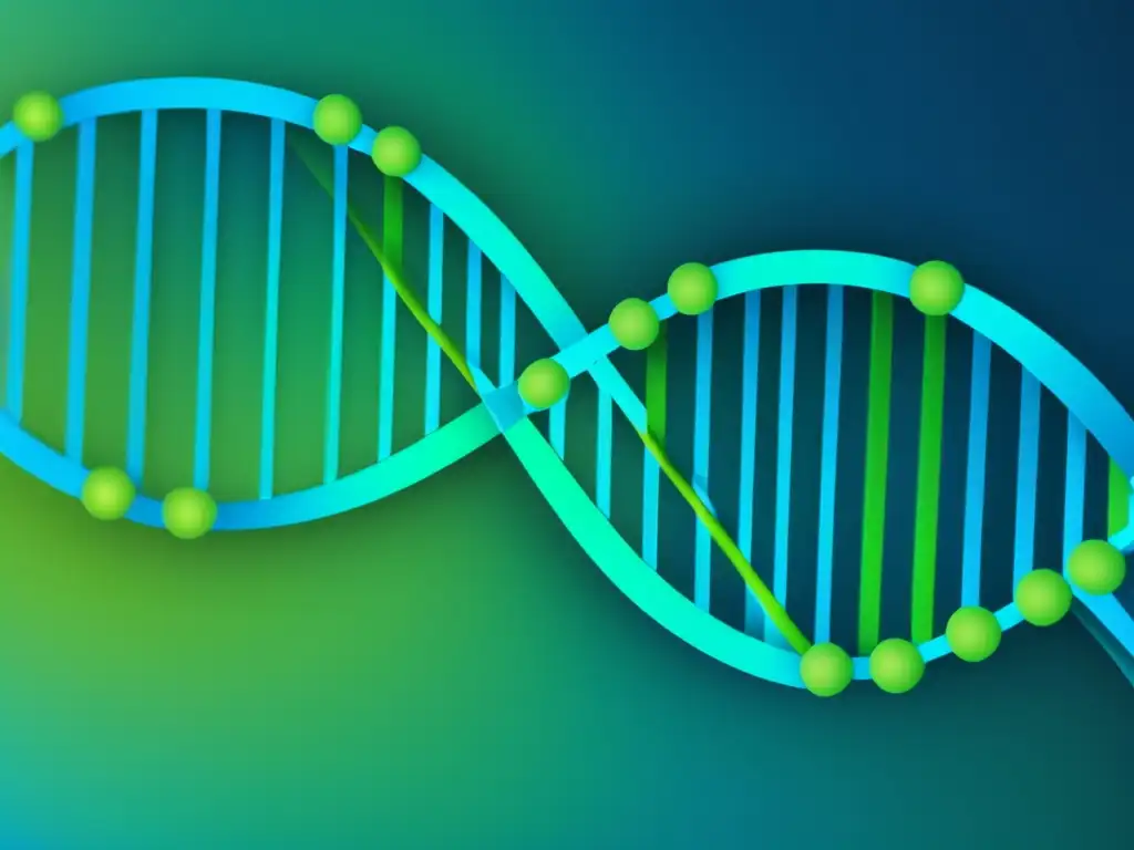 Transformación investigación biológica con datos: Imagen abstracta fusionando biología y datos