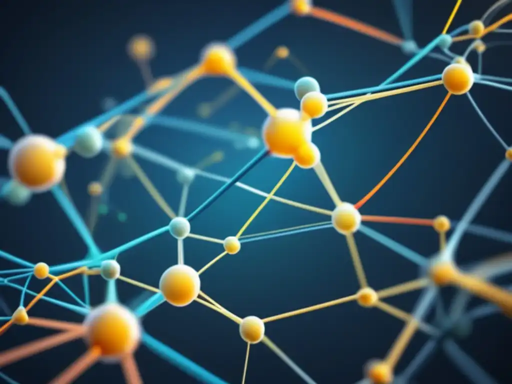 Transformación investigación biológica con datos: imagen abstracta y vibrante que fusiona datos y biología