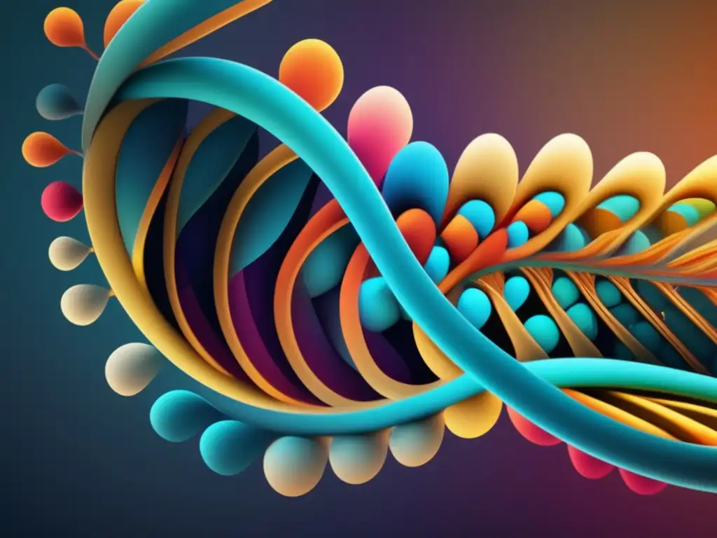 Representación abstracta de la evolución y diversidad biológica actual