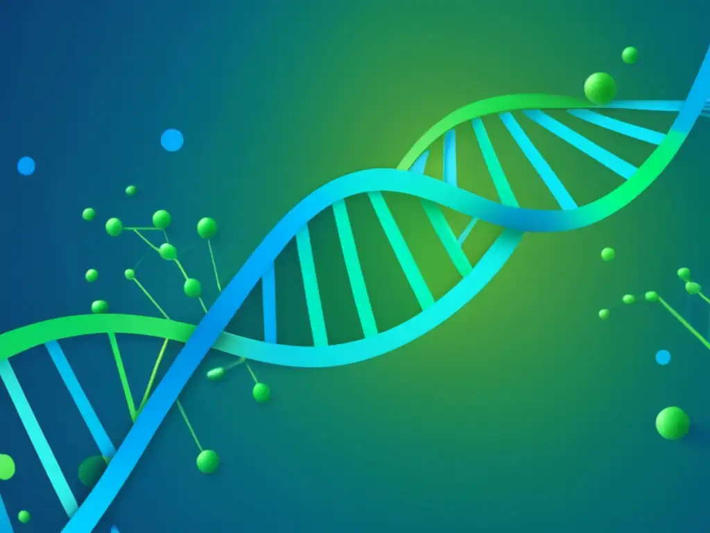 Farmacogenómica en Medicina Personalizada: ADN y cápsulas farmacéuticas en una imagen minimalista y moderna