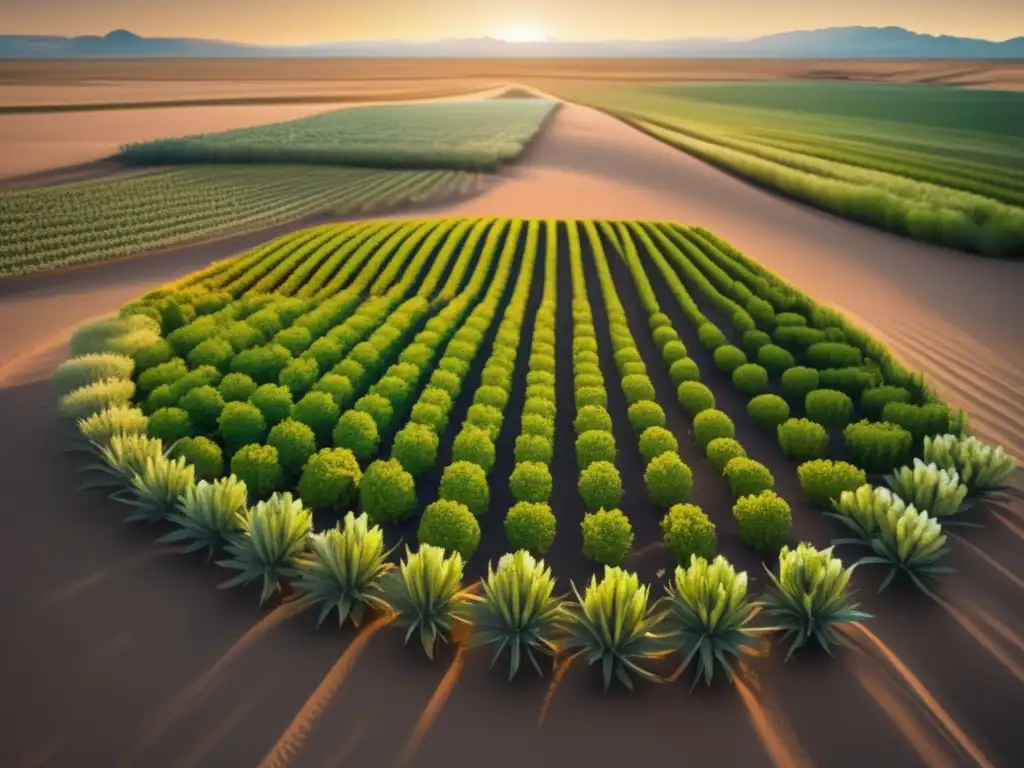 Beneficios de la edición genética en agricultura: cultivo modificado genéticamente y plantas resistentes a la sequía