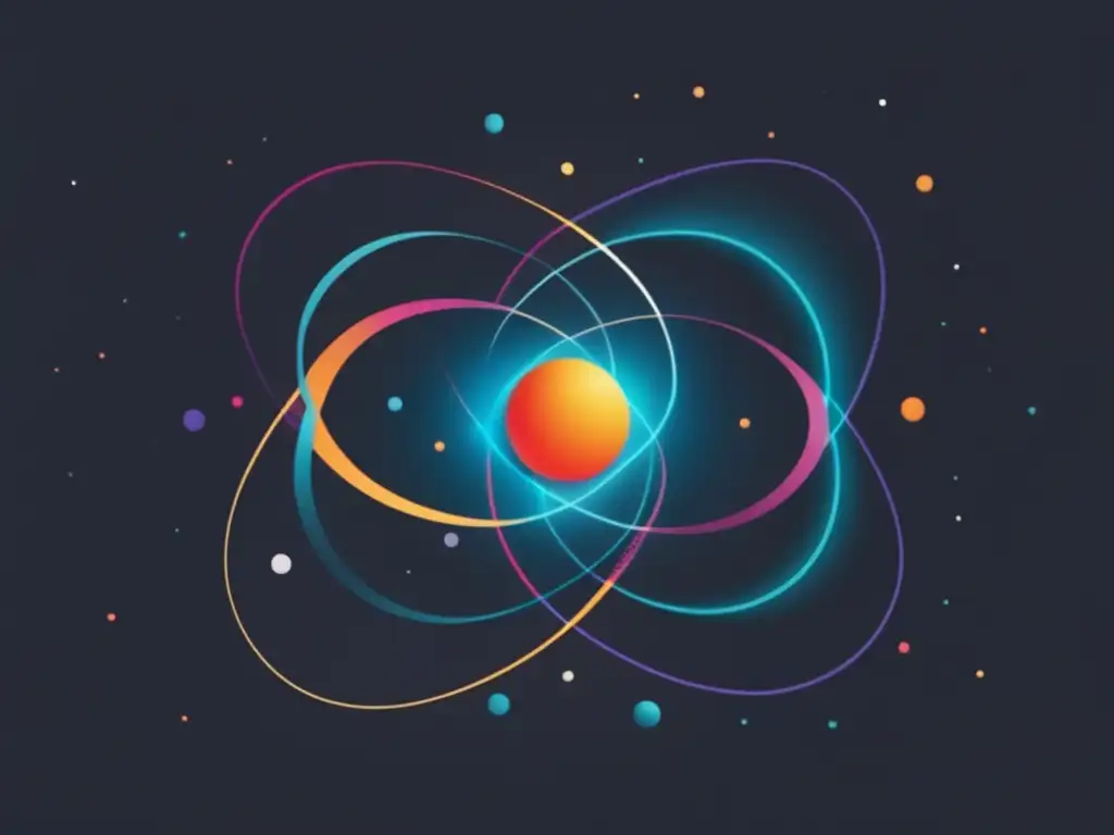 Representación abstracta de la gravitación cuántica en física moderna