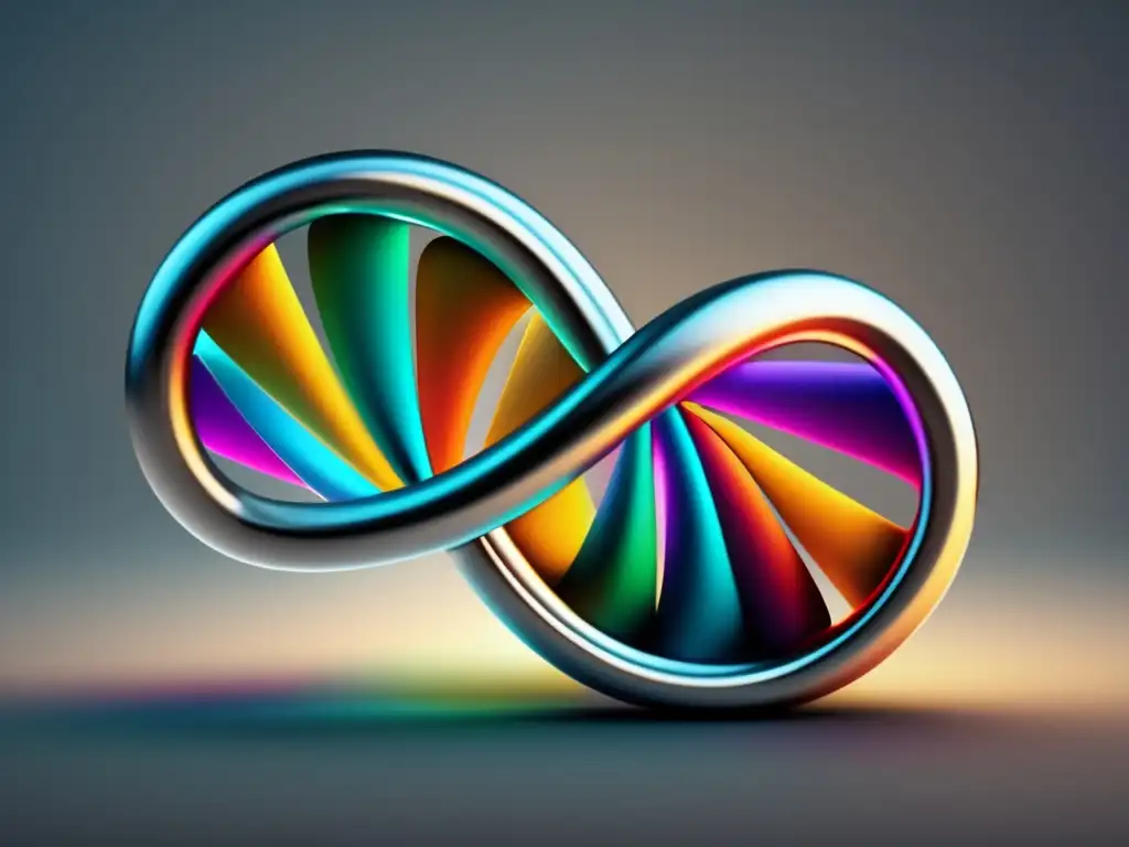 Abstracta representación de ADN y mancuerna en 8K Influencia biomedicina en medicina deportiva: DNA helix y dumbbell en composición abstracta