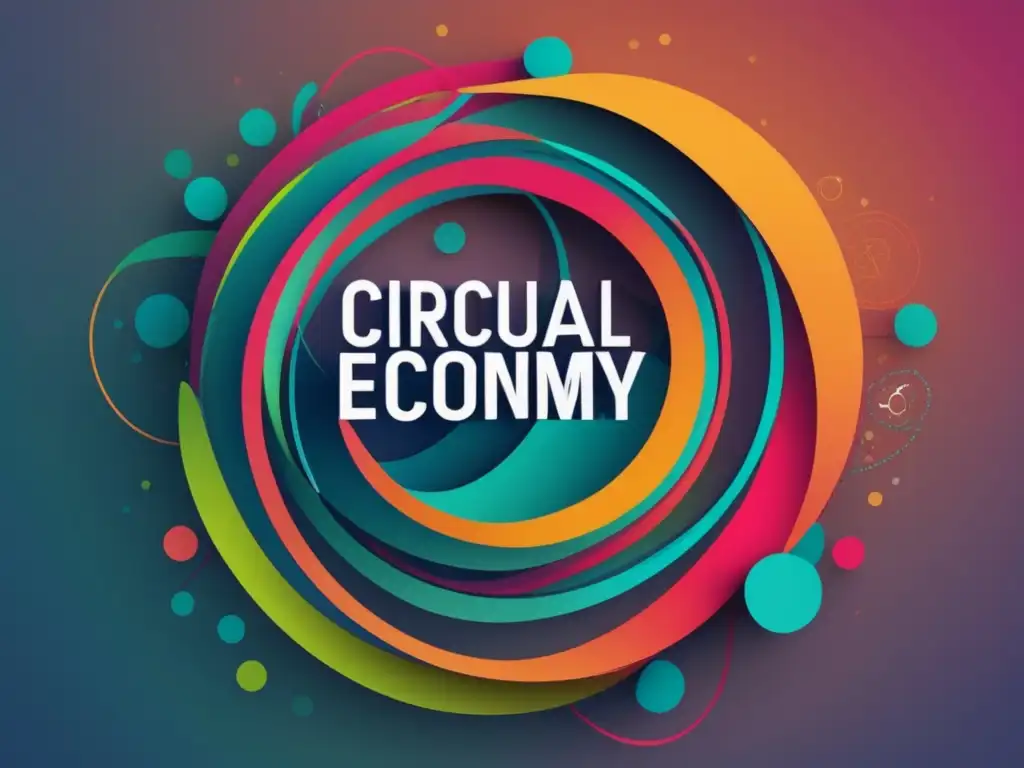 Imagen conceptual de la Economía Circular: Beneficios y optimización de recursos