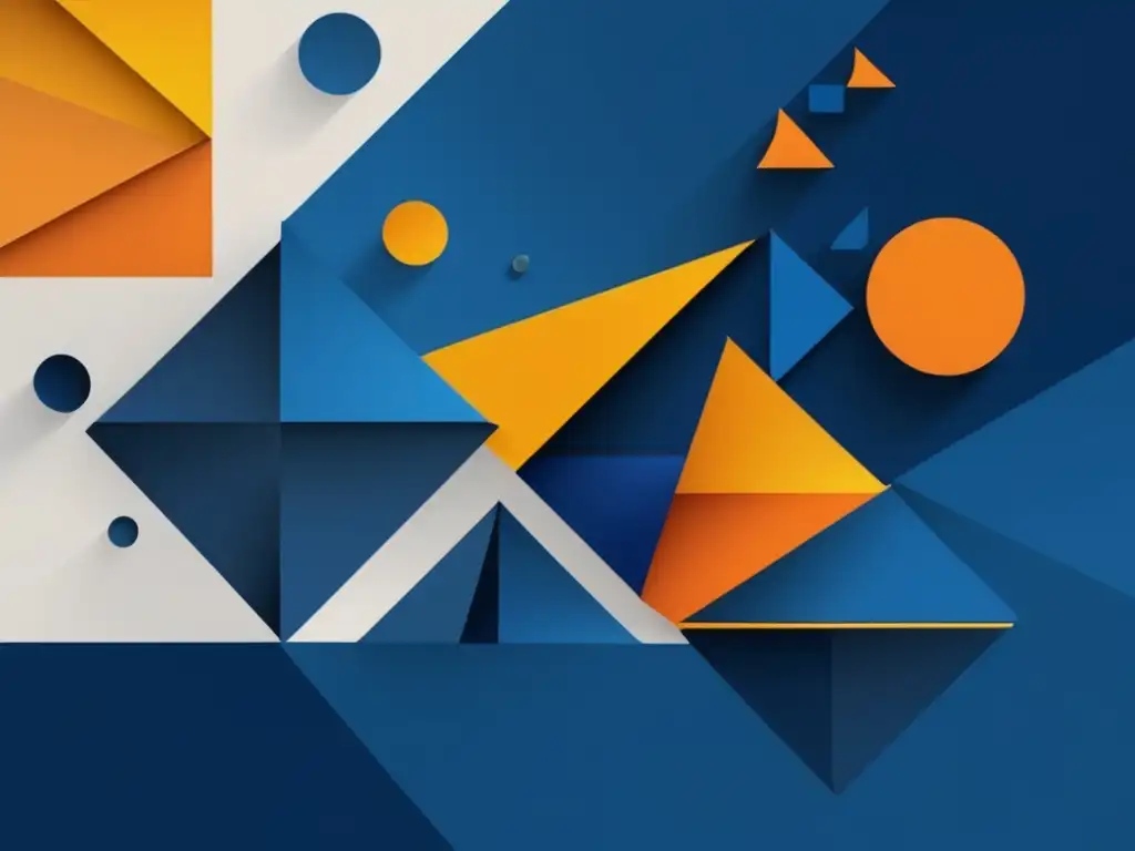 Geometría vibrante en genética Imagen abstracta de ingeniería genética y crisis alimentaria