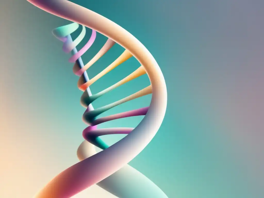 Ilustración minimalista de la estructura de ADN, resaltando beneficios de la bioinformática en farmacéutica