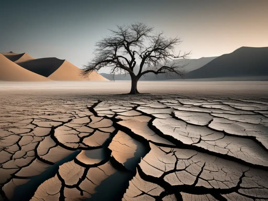 Paisaje desolado por cambio climático, urge soluciones innovadoras