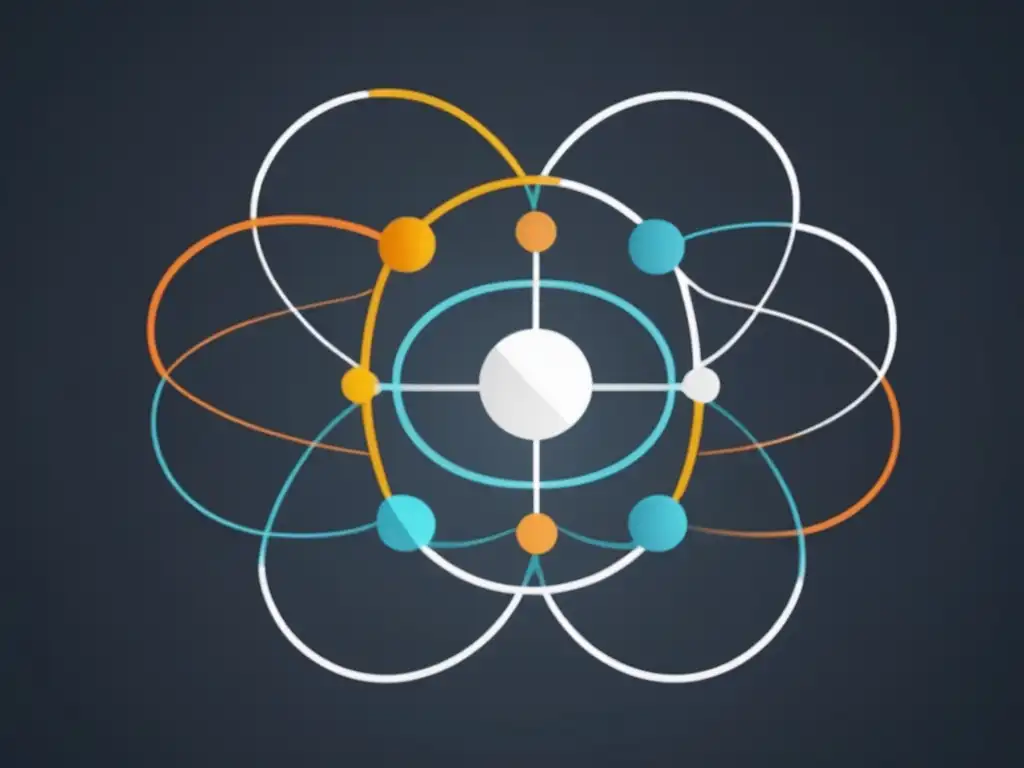 Filosofía en física cuántica: representación abstracta de conceptos interconectados y emergentes en teoría cuántica