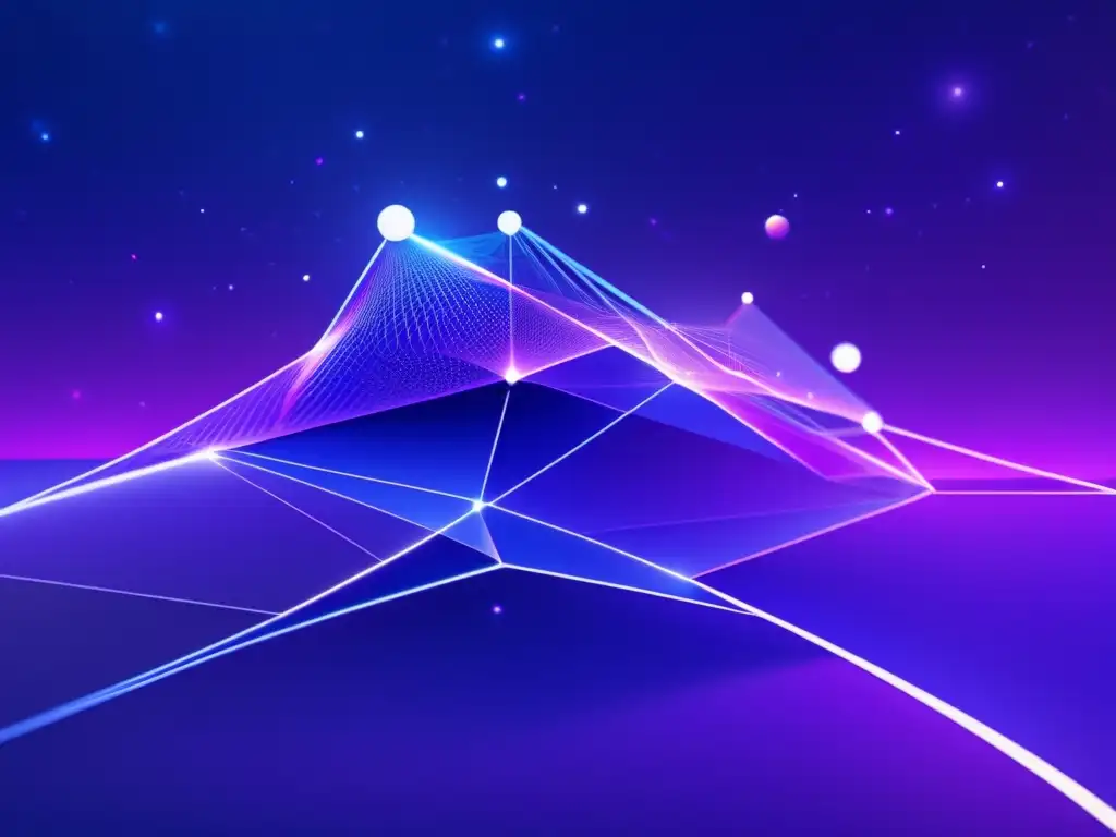 Abstracta representación de tecnologías cuánticas Tecnologías cuánticas en análisis de datos: imagen ultradetallada de 8k que representa la complejidad y potencial de la quantum