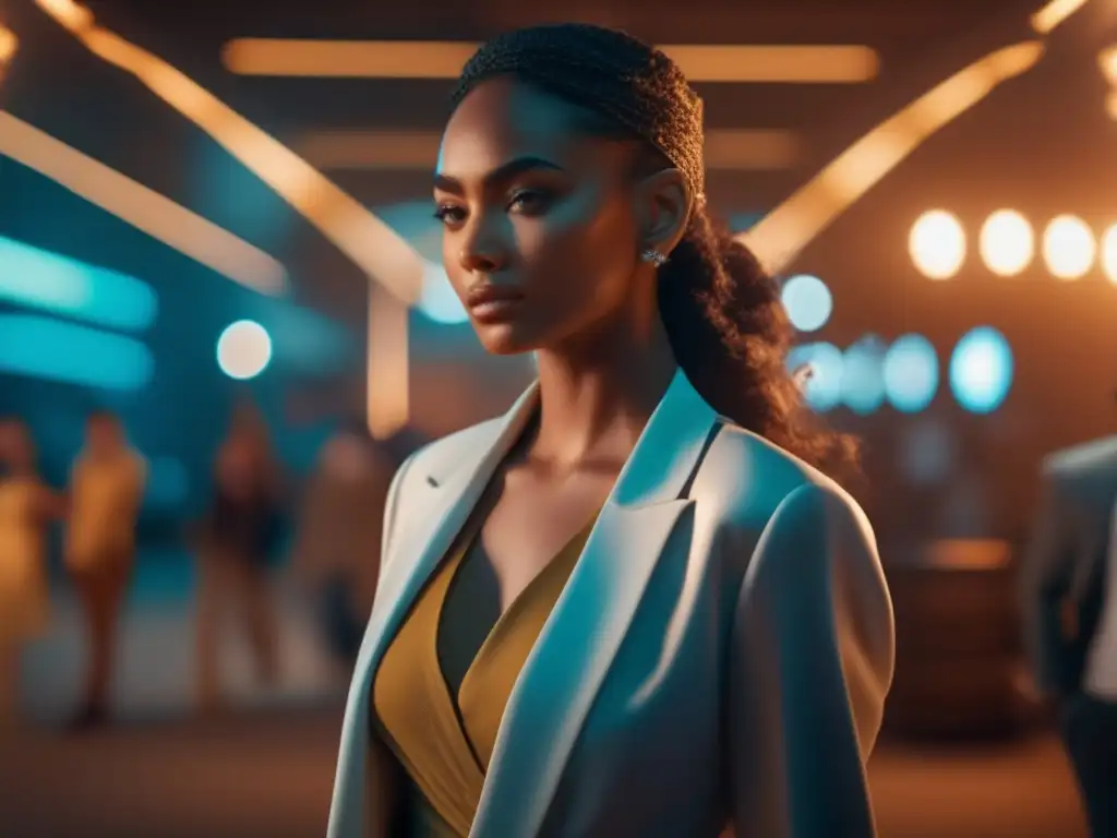 Importancia de la nanotecnología en la IA: Imagen 8k ultradetallada